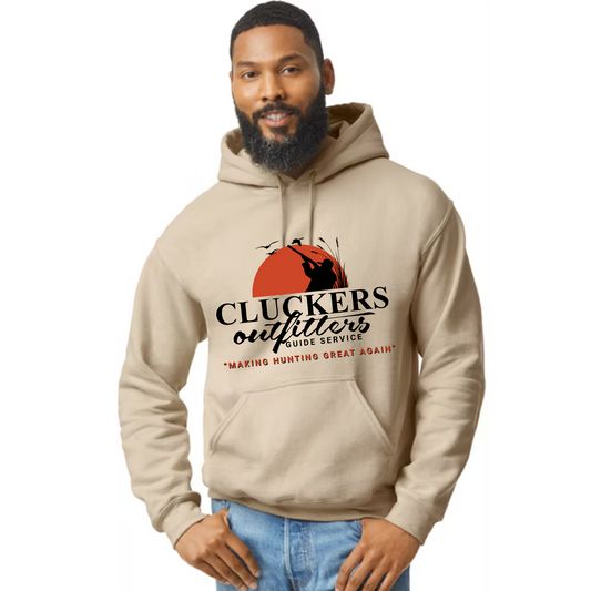 Cluckers Outfitters Classic Hoodie light colored