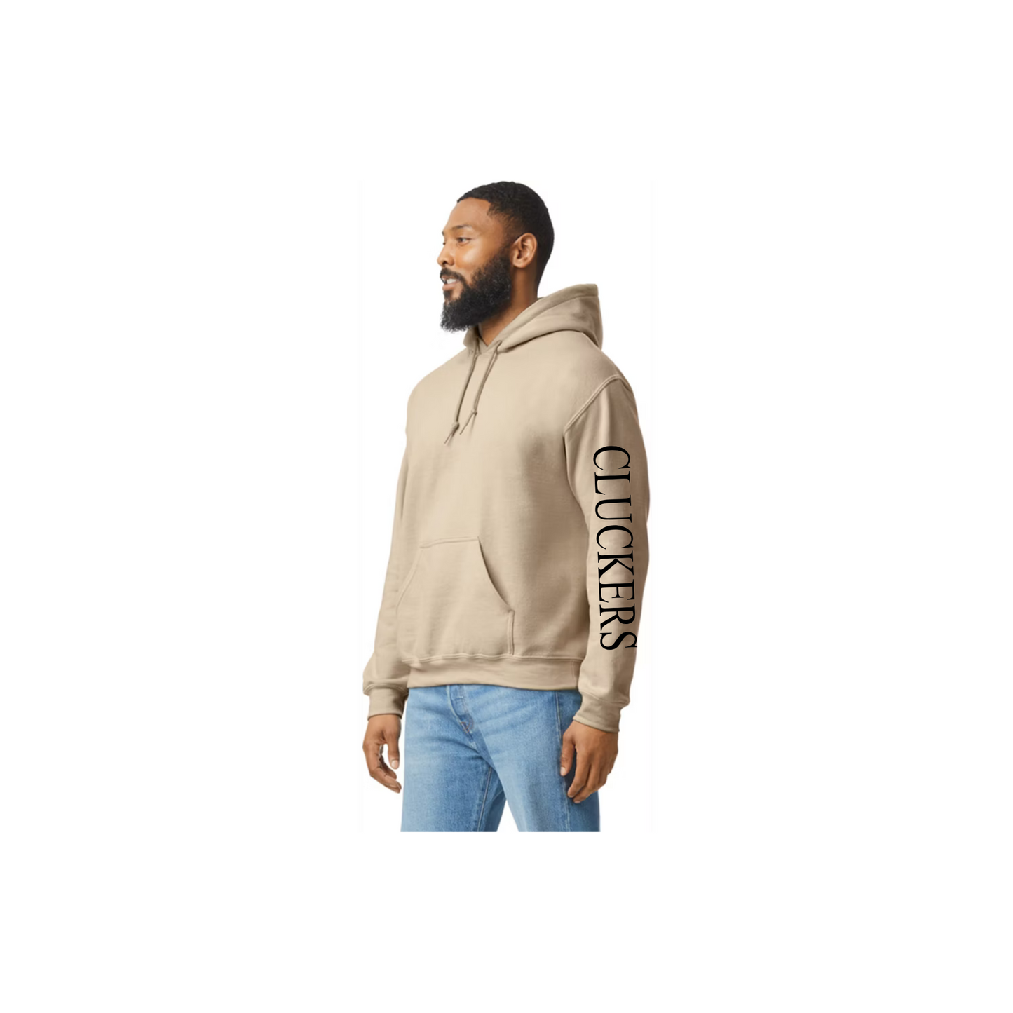 Cluckers Outfitters Classic Hoodie light colored